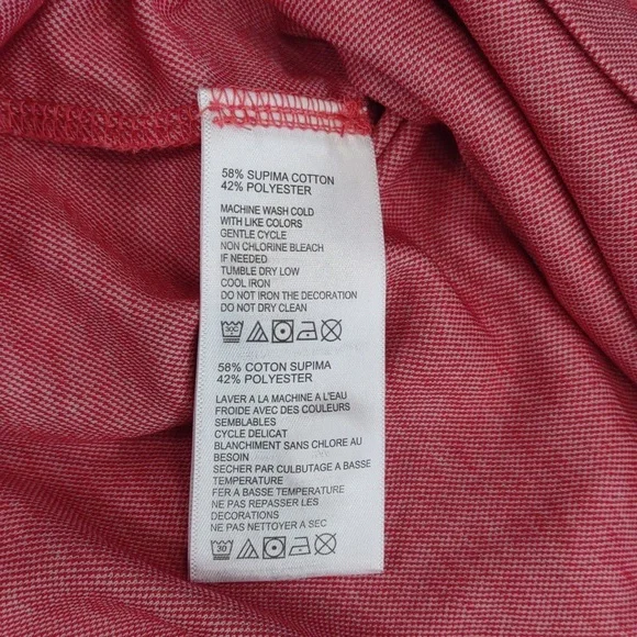 Tommy Bahama Coral Polo Shirt, Size M - Picture 14 of 17